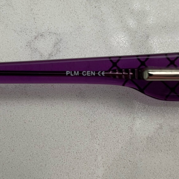 Alfred Sung Plum Prescription Eyeglass Frames - Picture 12 of 15